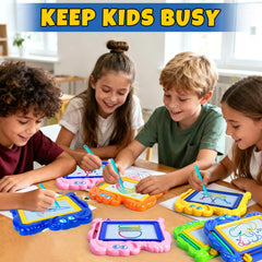 Hymaz 15-pack magnetic drawing board backpack-friendly design ideal for trips and travel