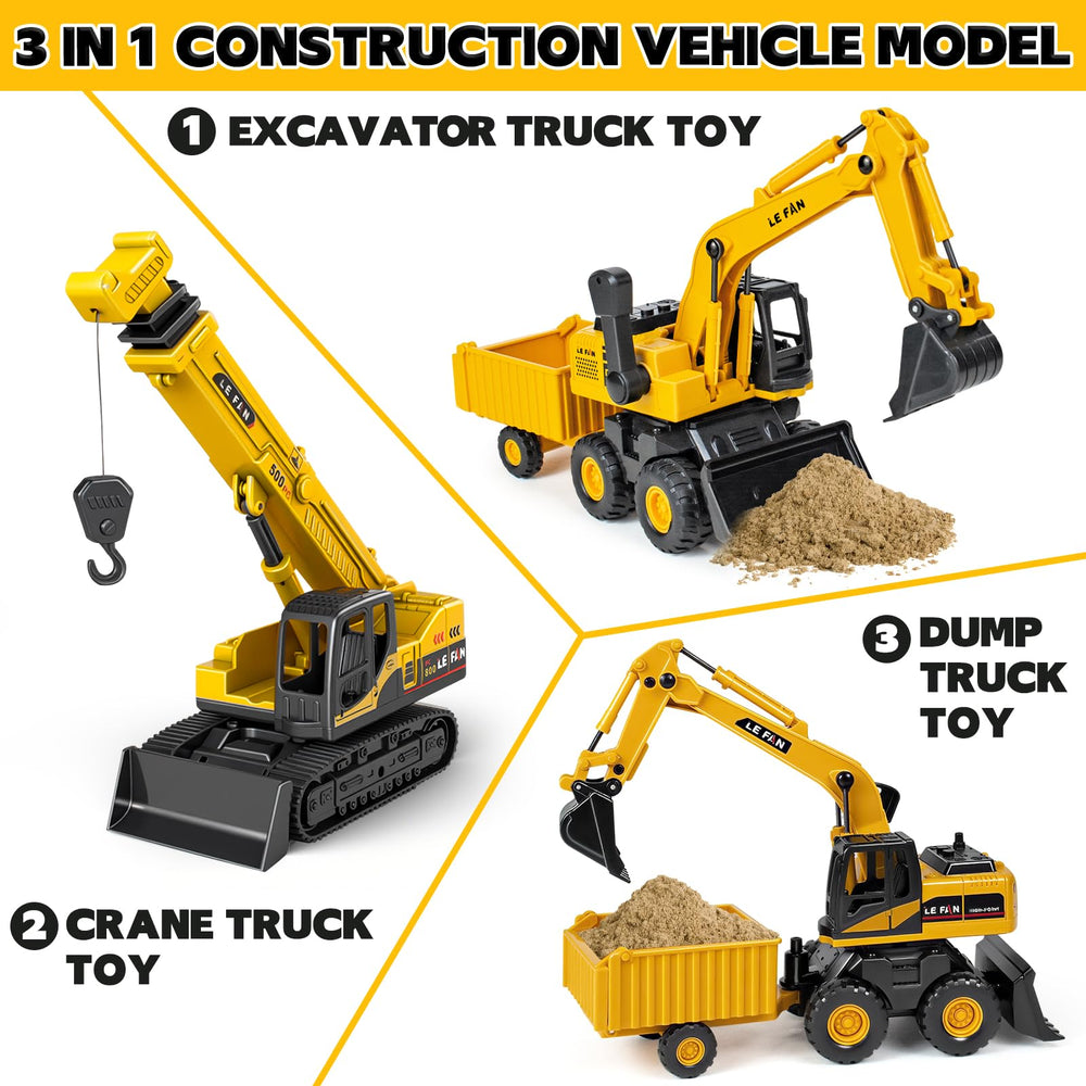 Hymaz dump truck with detachable trailer for role-play and learning