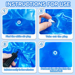 Hymaz thickened PVC hopper ball, durable and safe for bouncing.