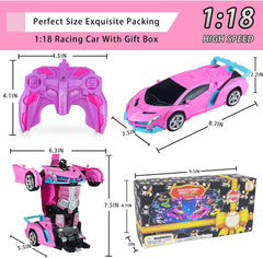 Hymaz Transform RC Car 1-18 scale adds realistic detail to playtime