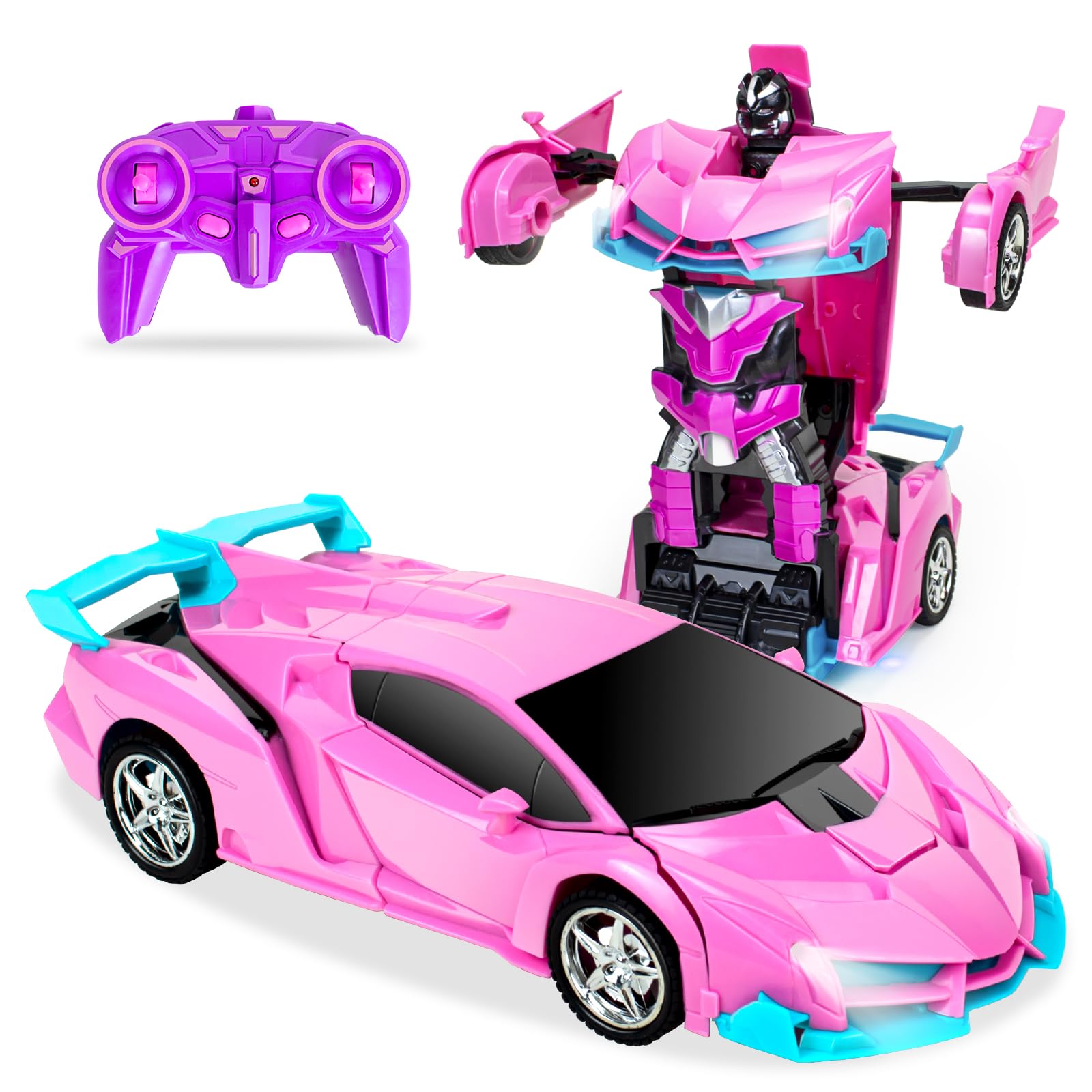 Hymaz Transform RC Car multi mode play promotes varied adventures in one toy
