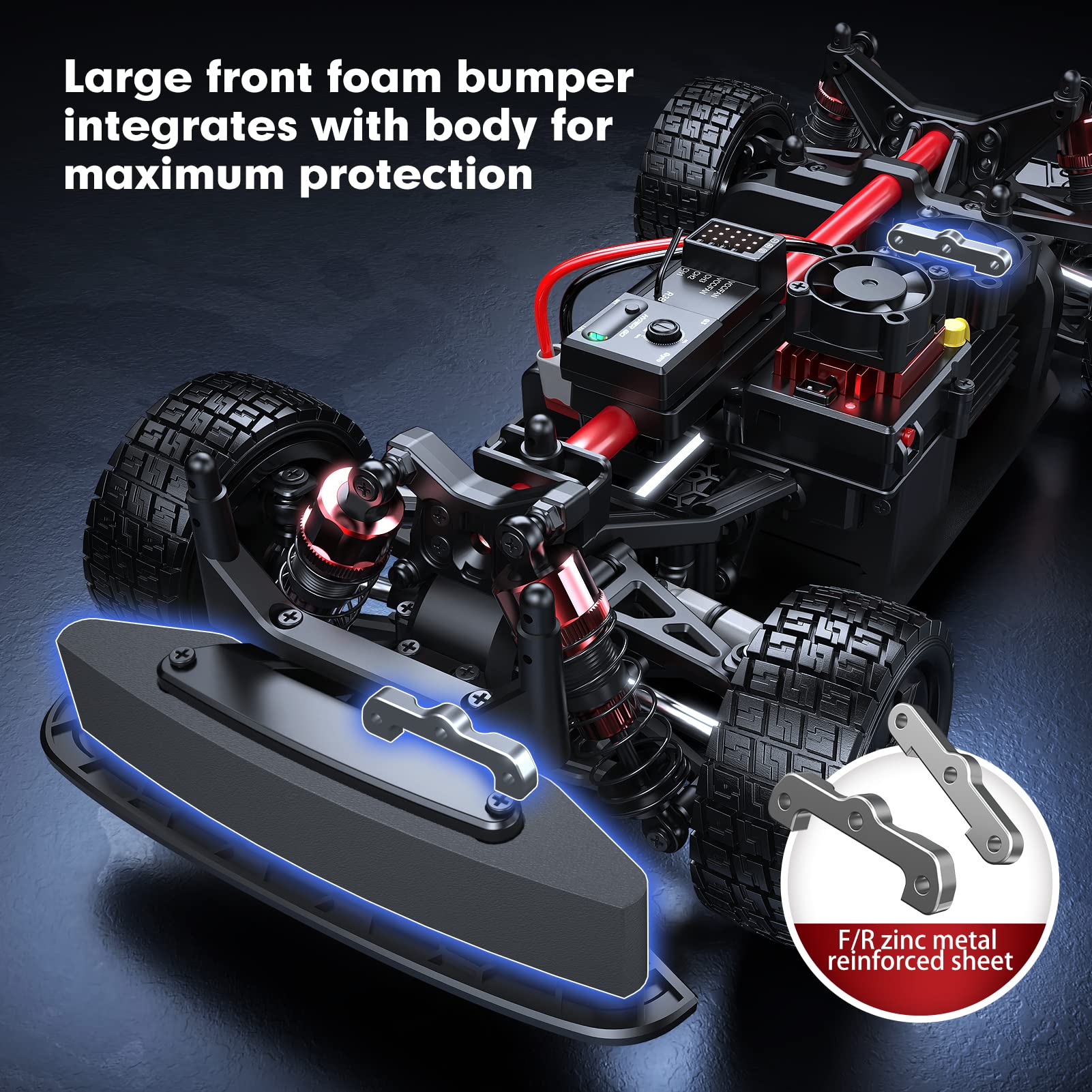 Hyper Go 14301 V3 interactive LED lights for night driving.