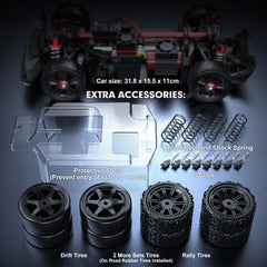 Hyper Go 14301 V3 2.4GHz transmitter with speed-limiting feature.