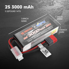 Hyper Go Angry Snail battery clip secures connections during runs.
