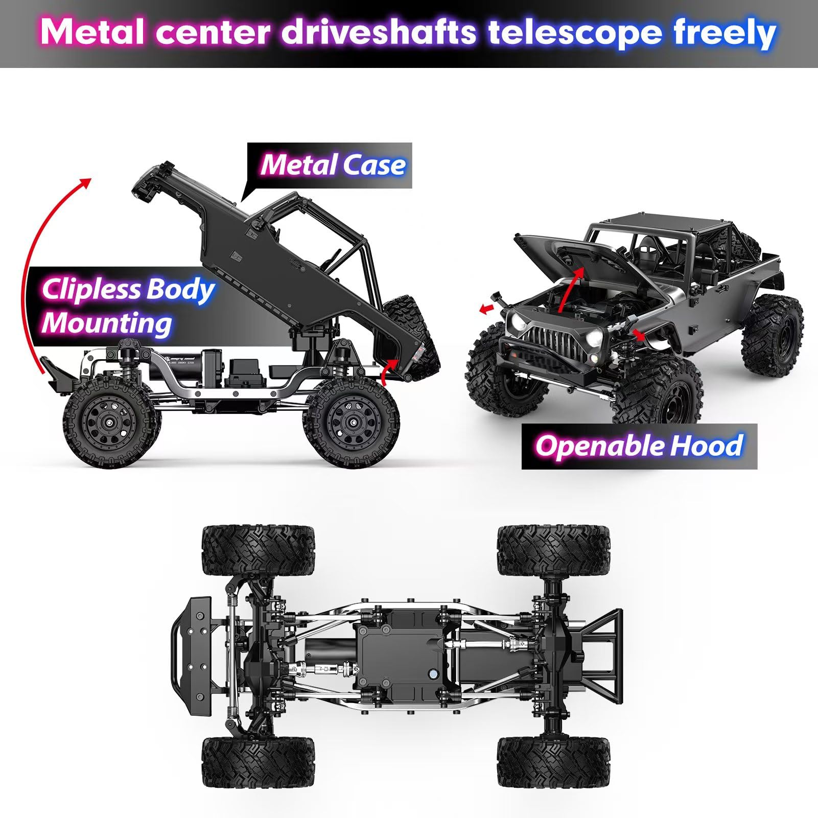 Hyper Go H12Y towing-capacity supports light hauling with optional winch