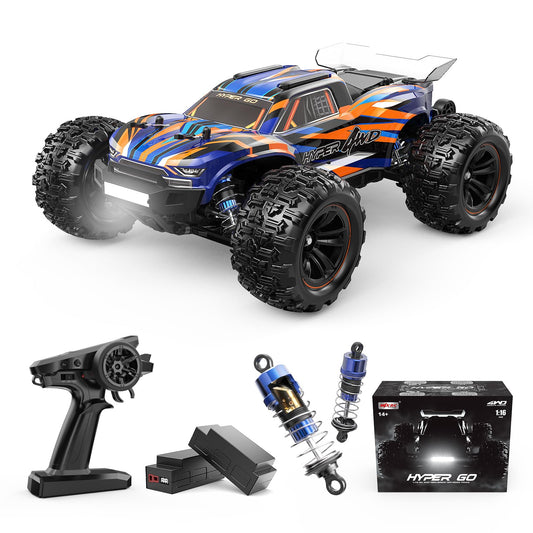 HYPER GO H16DR durable chassis for smooth off-road handling.
