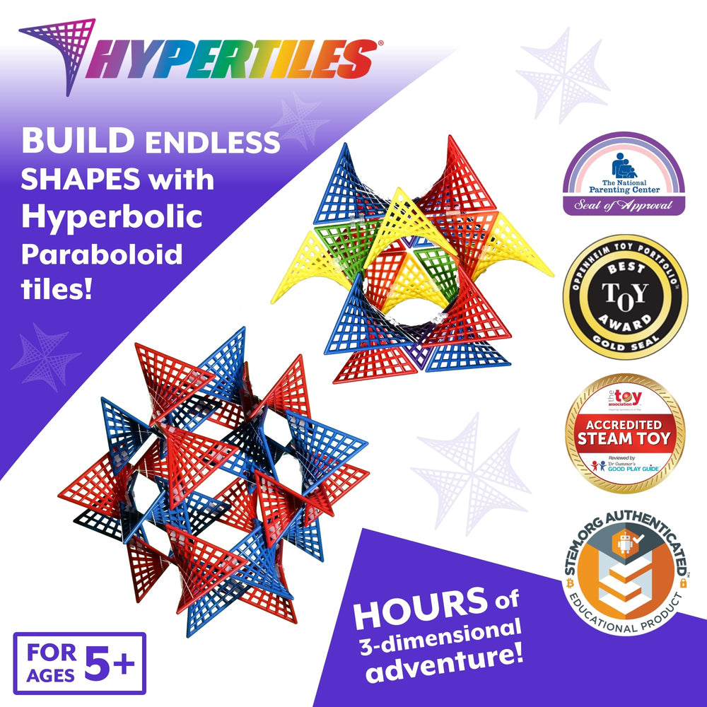 Hypertile HyperTiles connectors ready for secure linking in flexible builds.