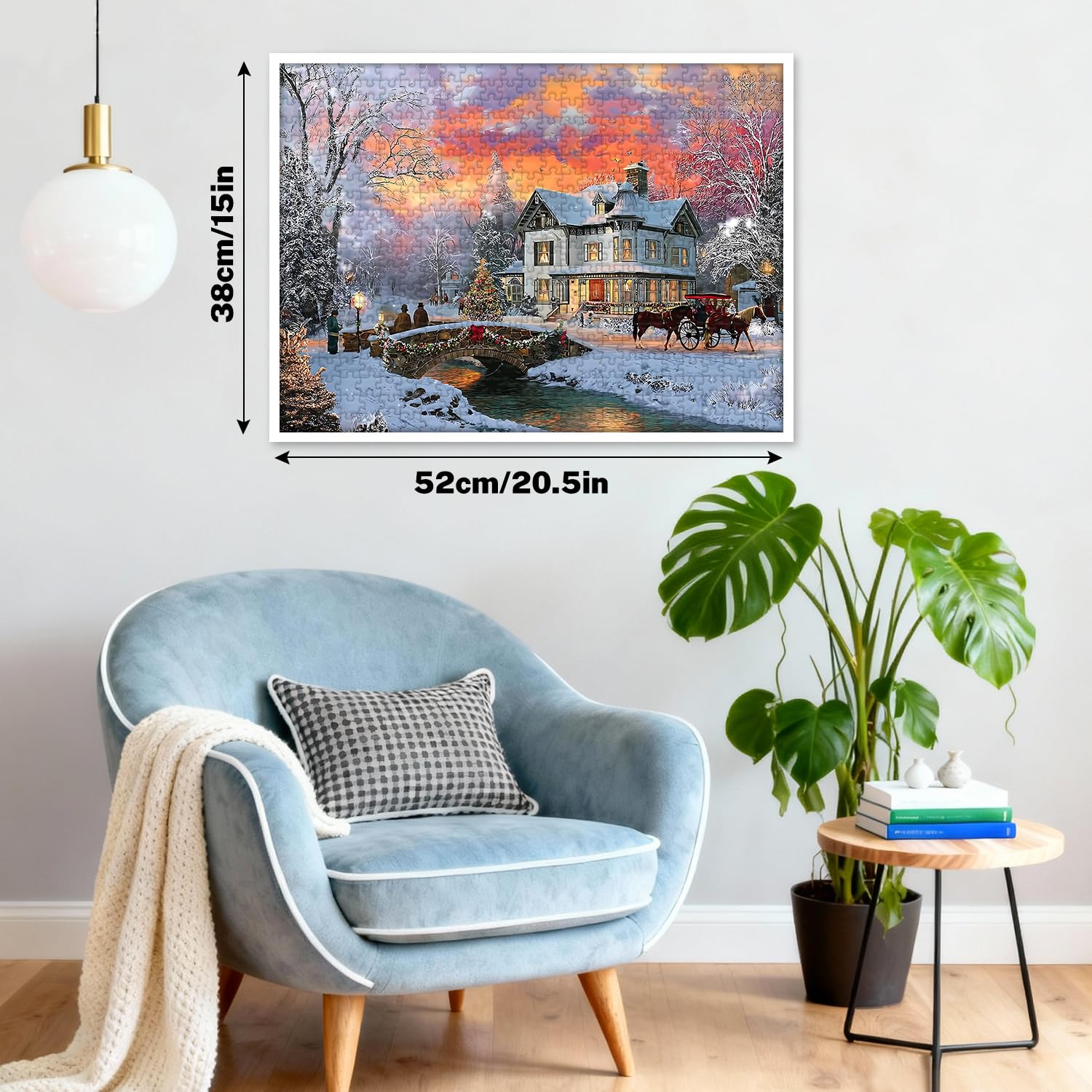 HYXCHQA framed-ready art concept highlights decor potential for living spaces.
