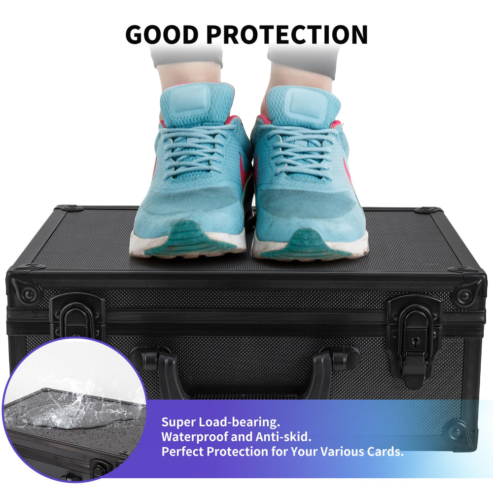 HZGXQN Toploader Storage Box compact 3x4 fit for card storage