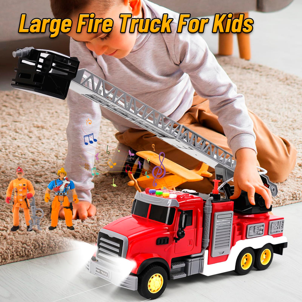 i diy fire truck toy makes a great gift for toddlers