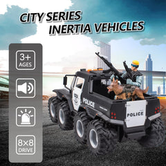i diy Police Car Toy safe materials ensure safe play