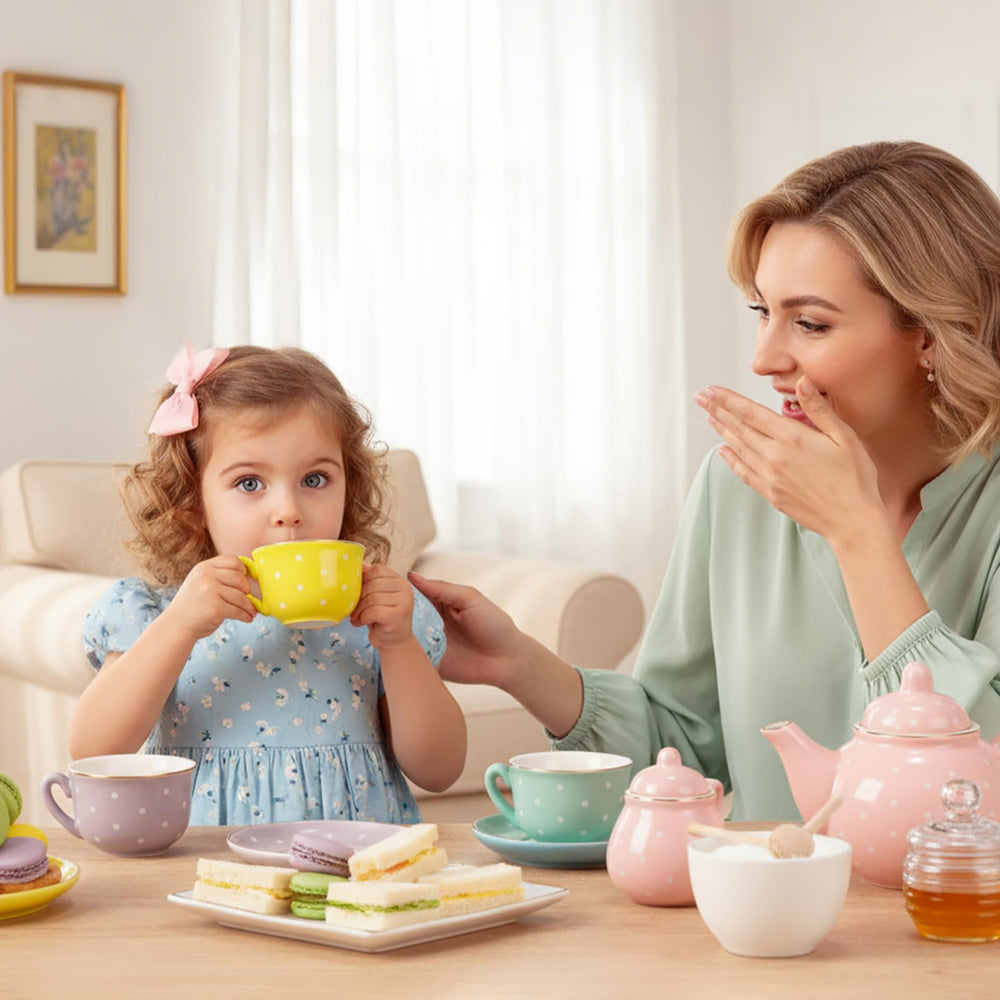 iaovueby porcelain tea set creamer for imaginary tea service