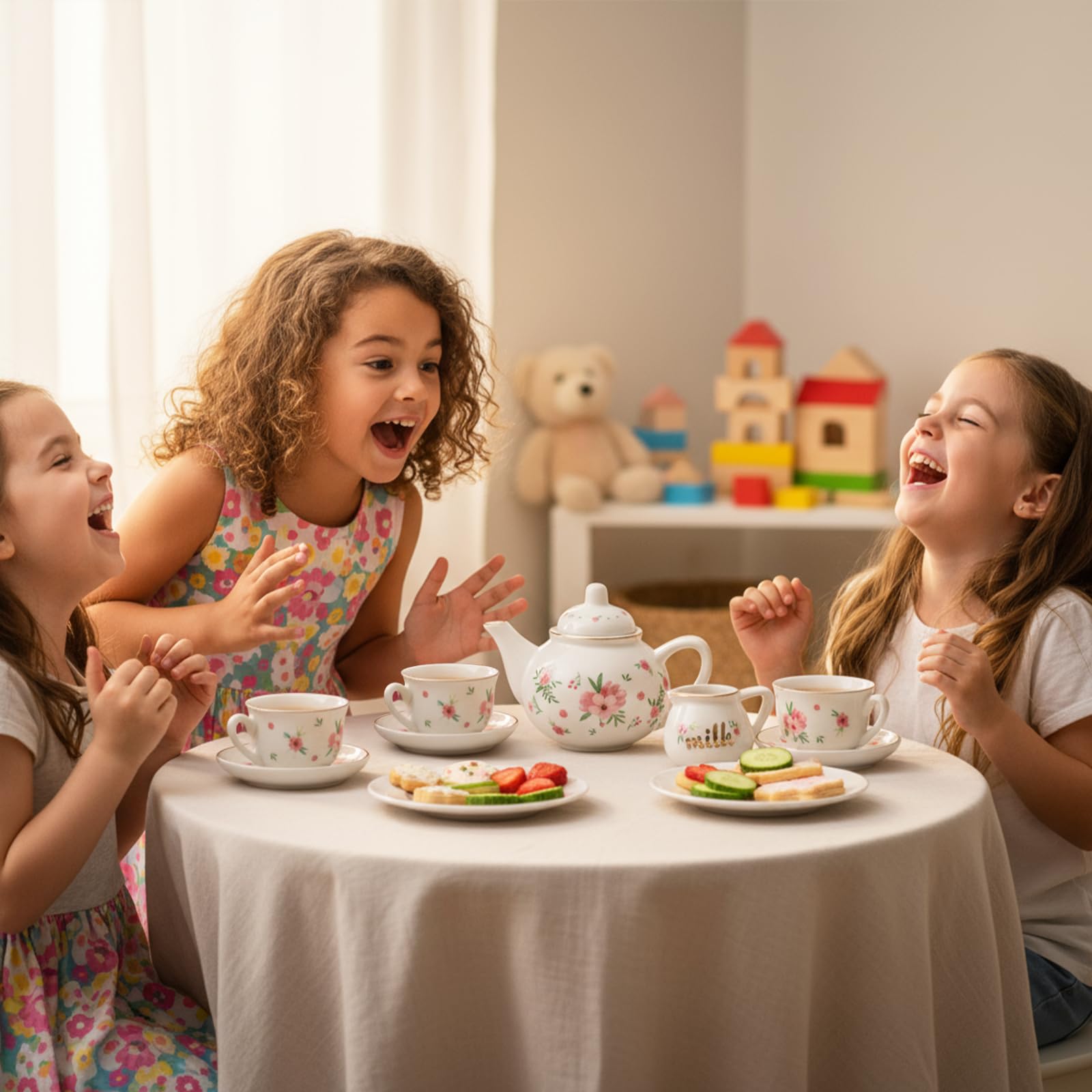 iAOVUEBY creamer piece enhances real-feel tea party rituals.