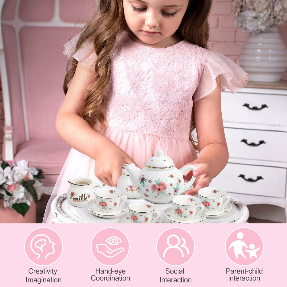 iaovueby cream and sugar bowl set for tiny tea parties