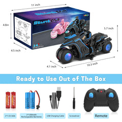 iappadore rc bike with dual 1200mAh batteries for longer sessions