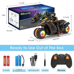 iappadore remote-control motorcycle 2-4ghz anti-interference for smooth racing.