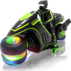 iappadore remote control motorcycle showing sideways glide for bold stunts