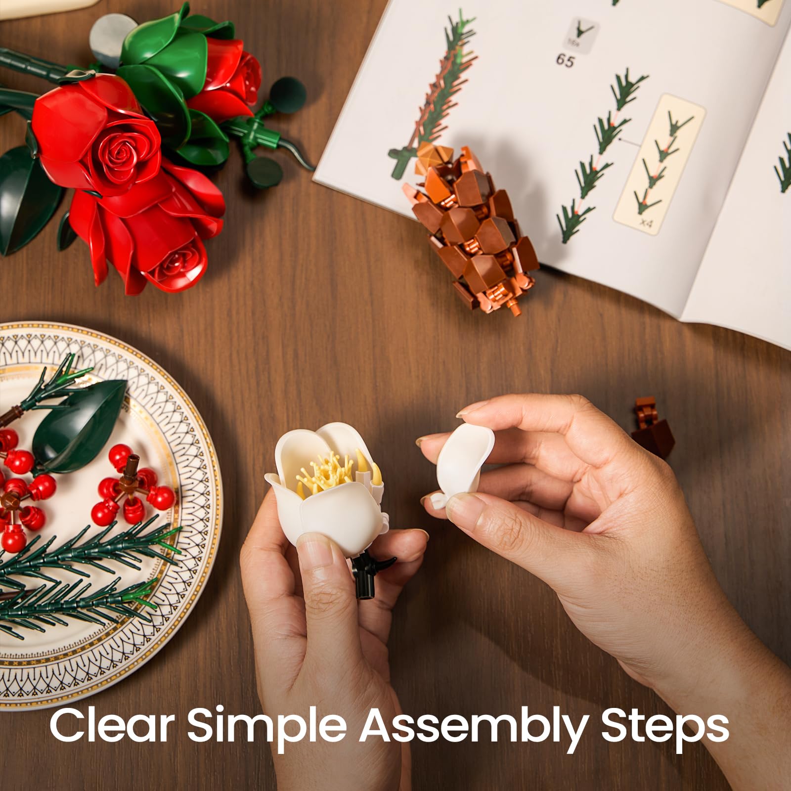 iATOM bouquet provides reusable decor that lasts beyond the season