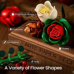 iATOM bouquet features swinging petals for lifelike movement and charm