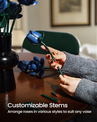 iATOM safe ABS plastic rose pieces with odor-free finish