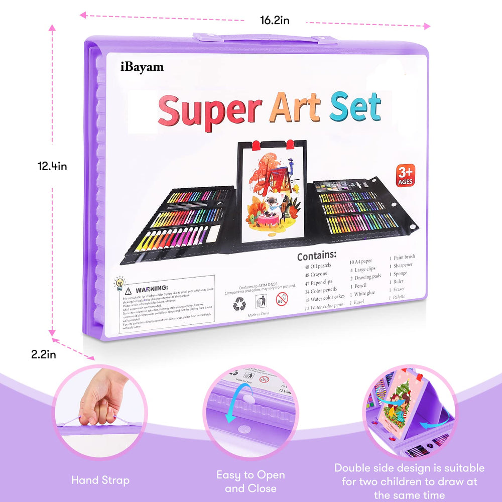 iBayam safe art supplies conform to ASTM D4236 for quality and safety.