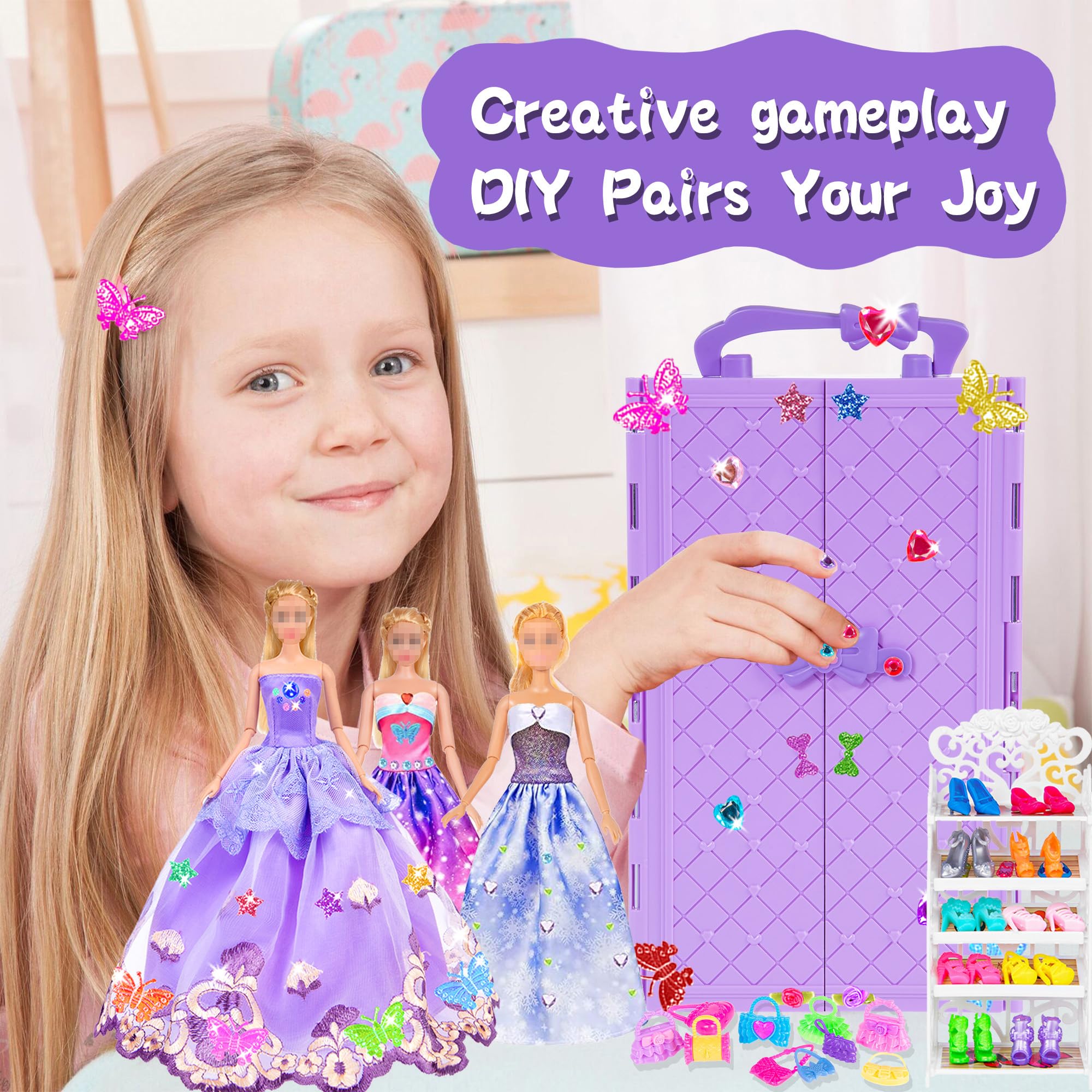 iBayda crowns, necklaces and handbags for magical dress-up moments