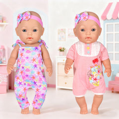 Variety of costumes promotes creativity and pretend play with iBayda dolls.