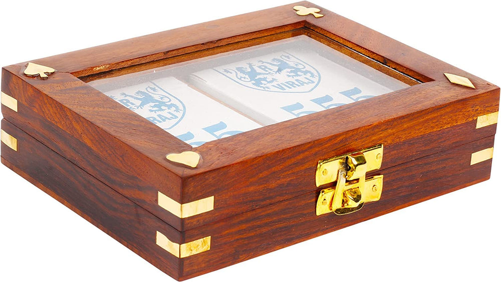 IBLAY interior fits two decks, keeping cards neatly arranged during play.