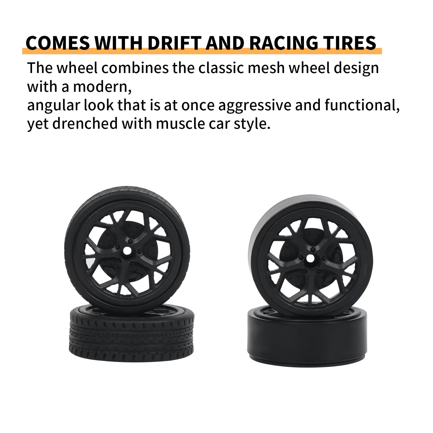 iBlivers RC Drift Police Car 2.4GHz controller offers responsive handling
