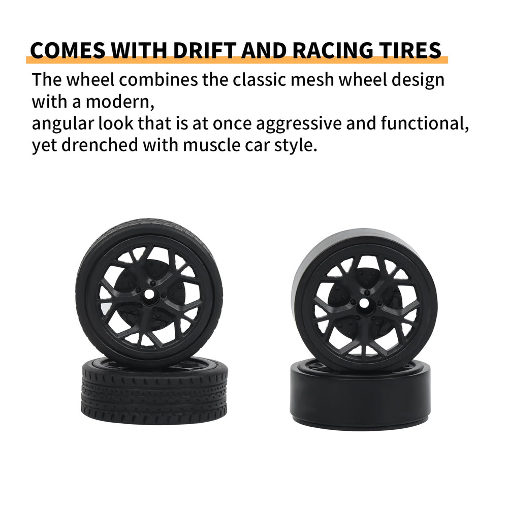 iBlivers RC Drift Police Car 2.4GHz controller offers responsive handling
