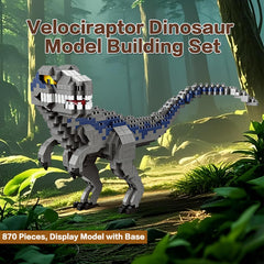 IBLOTIME Raptor bricks close-up showing micro pieces for detailed, hands-on building.