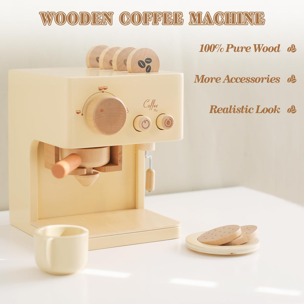 ibwaae wooden cups ideal for kids pretend coffee rituals