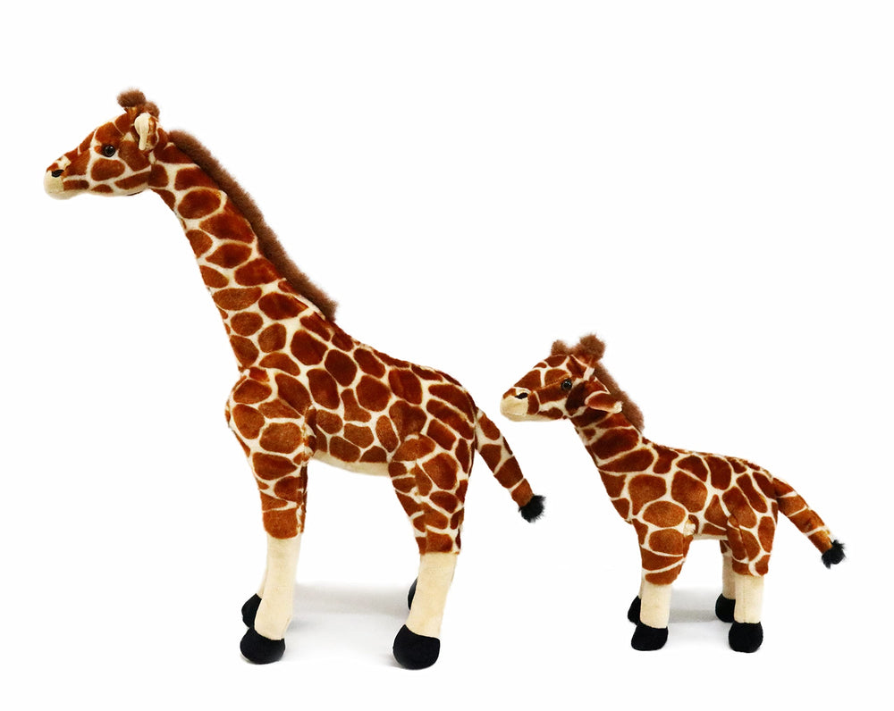 Ice King Bear giraffe plush with soft short plush material for safe, gentle cuddles.