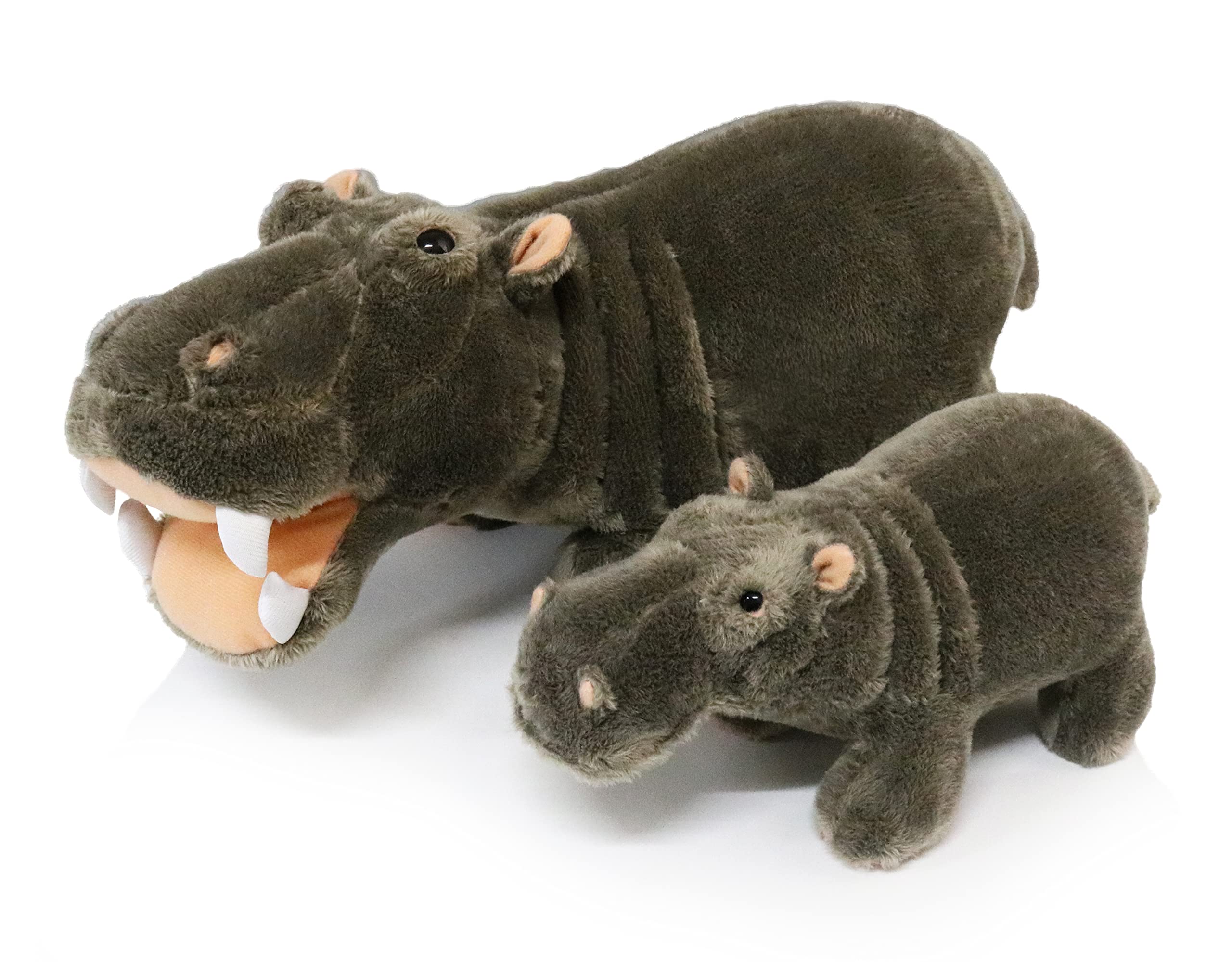 Ice King Bear hippo baby plush, 8-inch, great for gentle playtime.