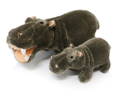 Ice King Bear hippo baby plush, 8-inch, great for gentle playtime.