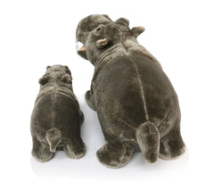 Ice King Bear hippo stuffed animals set displayed in a cozy room.