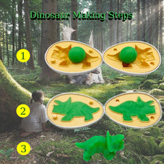 Iceacrin non-toxic playdough; safe for kids' hands and mess-friendly.