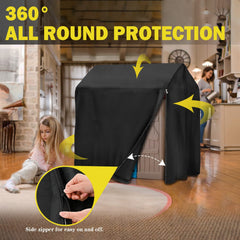 Iceberg Elf double stitching enhances durability against outdoor wear.
