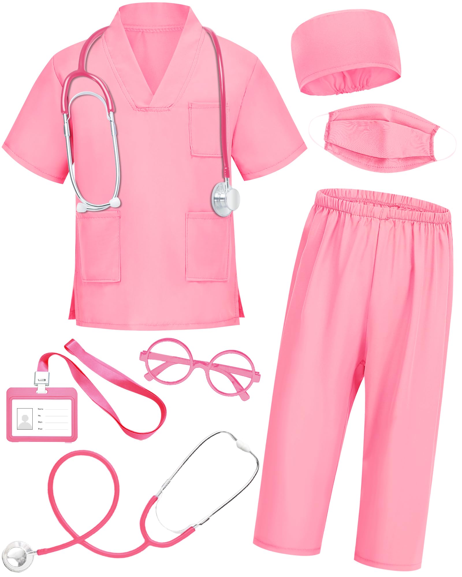ICECUTE scrubs top for comfortable doctor role-play sessions.