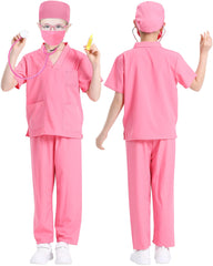 ICECUTE scrubs trousers with elastic waist for easy dressing during play.
