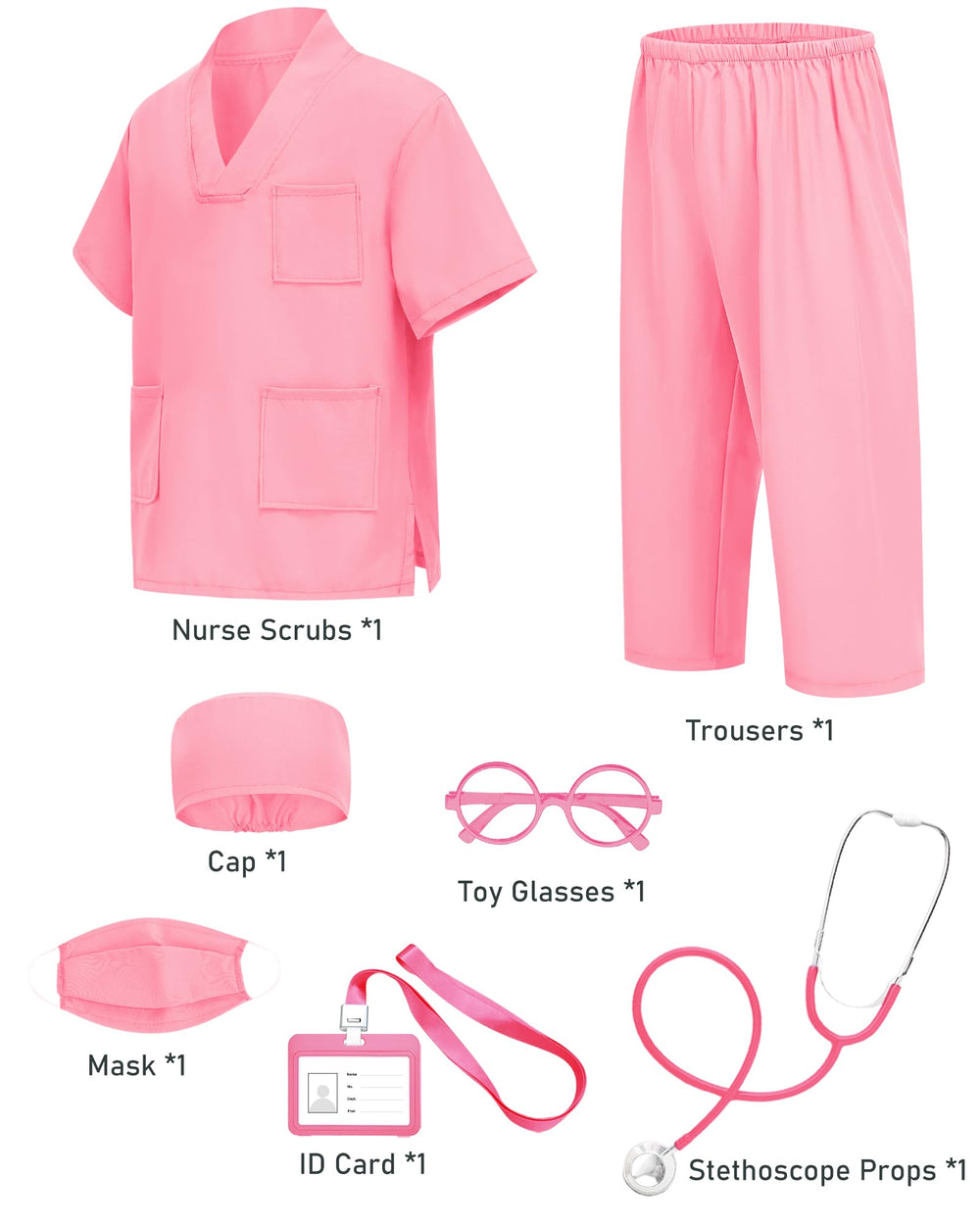 ICECUTE real stethoscope enhances immersive doctor play with heartbeat sounds.