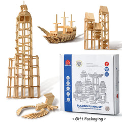 ICEKO KN wooden blocks gift idea for ages 3-8, fostering exploration