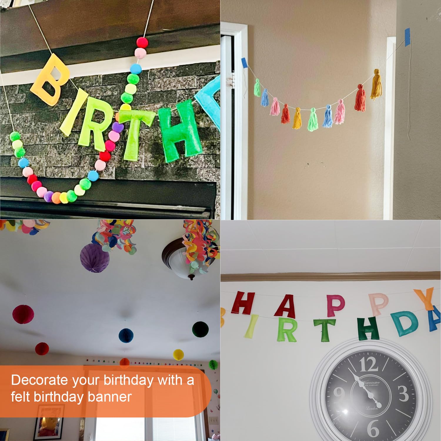ICEXYK complete birthday decoration set for a cohesive look