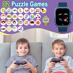 iCHOMKE Kids Smart Watch blue with 32 built-in games