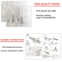 i-CHONY 3D insect puzzle beetle develops steady hands and problem-solving joy.