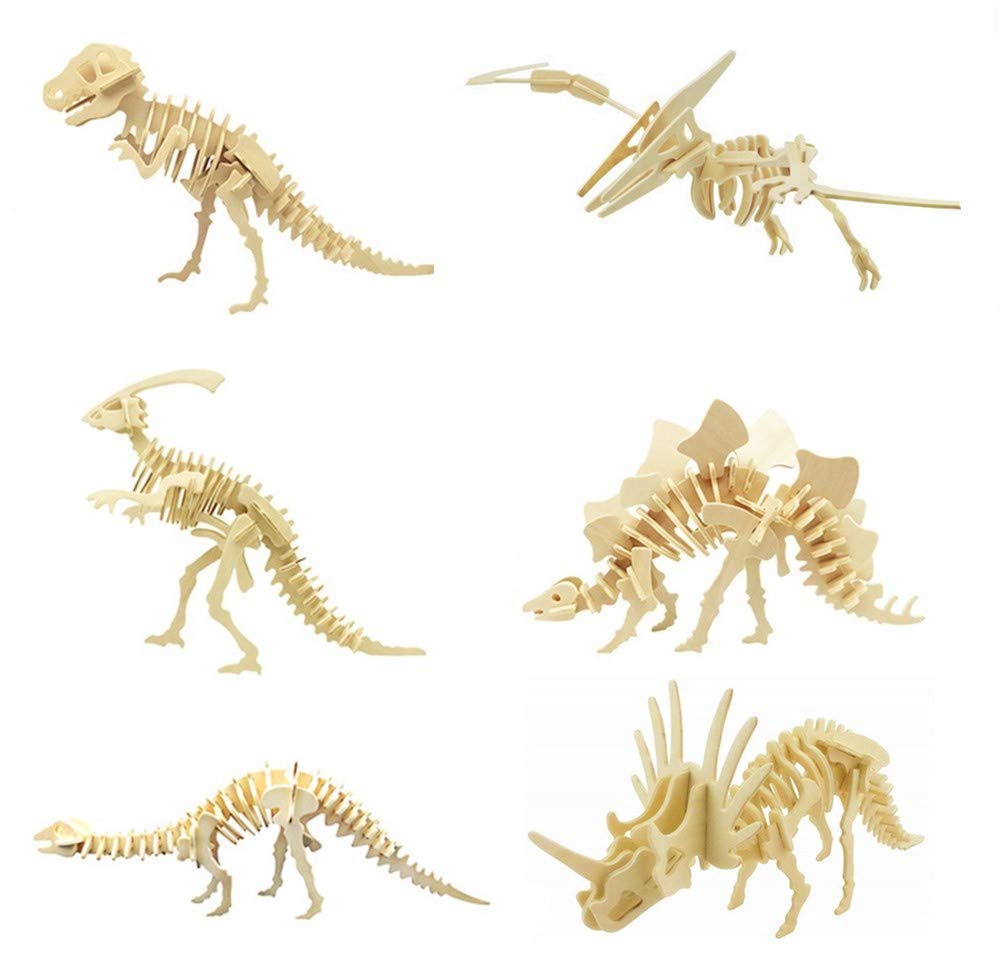 i-CHONY Tyrannosaurus rex skeleton puzzle for hands-on learning