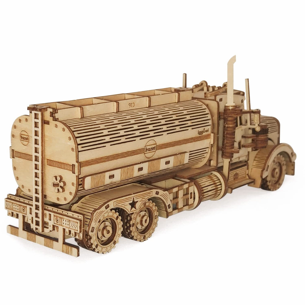 i-CHONY pre-cut wood puzzle parts showing clean edges