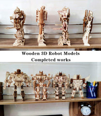 i-CHONY room decor assembly; stylish robot centerpiece with interactive building.