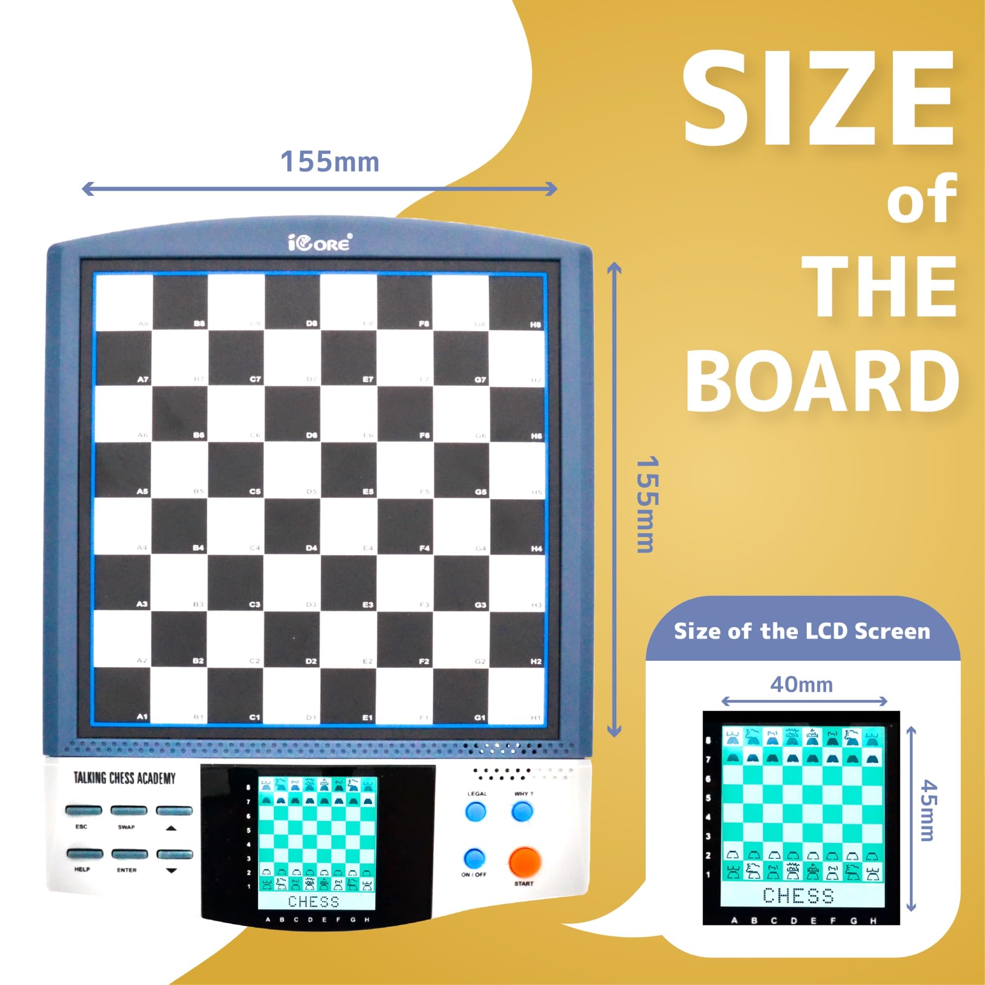 iCore chess set gift-ready packaging for puzzle lovers