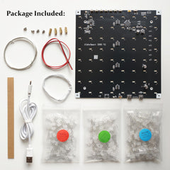 iCubeSmart audio spectrum mode activated by sound.